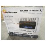 Mr.Heater Dual Fuel Heater, Propane and Gas