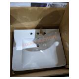 Glacier Bay Fire Clay Pedestal Basin 27" x 22"