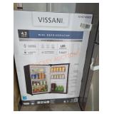 Vissani Mini Refrigerator 4.3 cu. Ft.