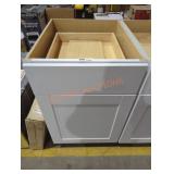 White Base Cabinet 21" x 25" x 34.5"