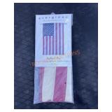 American Flag Tea Stained American Flag Tea Stained