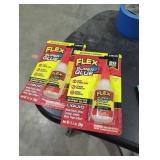 2 bottles of flex super glue