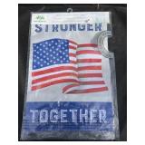 Stronger Together Burlap Garden Flag Stronger Together Burlap Garden Flag