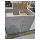 36"W x 22"D x 34"H Cabinet Base