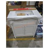 30"W x 19"D x 35"H Sink Vanity