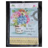 Bees And Flowers Garden Flag Bees And Flowers Garden Flag
