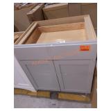 30"W x 25"D x 34"H Cabinet Base DAMAGES.