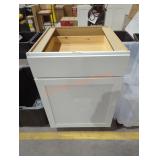 White Base Cabinet 24" x 24-5/8" x 35"
