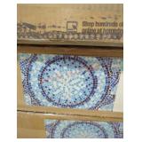 1 28" glass mosaic bistro table