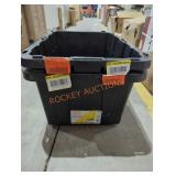 (2)HDX Tough Tote 17Gal (Lids Not Included)
