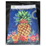 Welcome Pineapple Garden Flag Welcome Pineapple Garden Flag