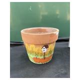 Autumn Themed Clay Pots Autumn Themed Clay Pots
