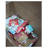 Christmas gift bag box lot Christmas gift bag box lot