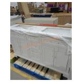 60" x 19" x 35" Double Sink Vanity DAMAGED