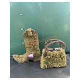 Super Moss Purse And Boot Super Moss Purse And Boot