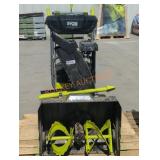 Ryobi 2x 40V Snow Blower