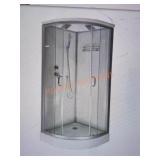 Lavish 31-1/2"L x 31-1/2"W x 86" H Corner Shower
