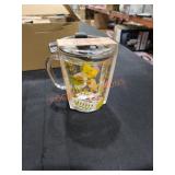 (4) Harvest Travel Mugs