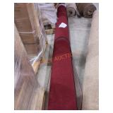 Roll of  Commercial Carpet Red, Unknown Amount