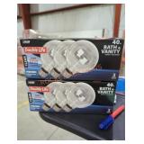 2 40w bath and vanity 3 packs lights
