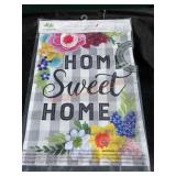 Home Sweet Home Garden Flag Home Sweet Home Garden Flag