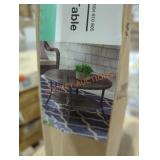 1 32" woven coffee table