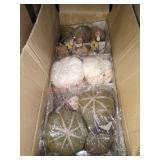 Box Lot Assorted Fall Items Box Lot Assorted Fall Items