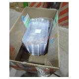 Box lot of rectangle trays Box lot of rectangle trays