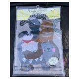 Furever Dog Friends Burlap Garden Flag Furever Dog Friends Burlap Garden Flag