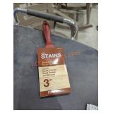 1 all stains 3" brush 1 all stains 3" brush