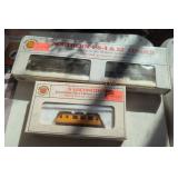 Vintage train cars