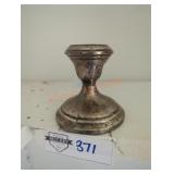 weighted sterling candle stick holder