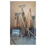large garage hand tool lot