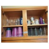 Misc Drinking Cups Cabinet Lot