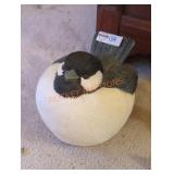 decorative bird statue