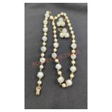 Vintage Signed Cora Costume Jewelry Set