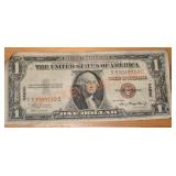 Silver Certificate 1935 series A Brown Seal