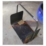 Metal log holder
