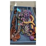 Costume jewelry necklace lot