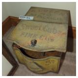 Antique Sweet Cuba Fine Cut Tobacco Tin