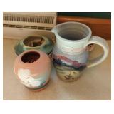 Miscc Handmade Pottery Lot