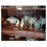 Glass and Ceramic Shelf Lot
