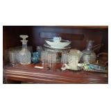 Misc Dishware Shelf Lot
