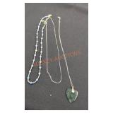 Sterling necklace lot