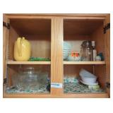 Misc Kitchen Cabinet Lot