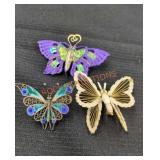 Butterfly pin lot