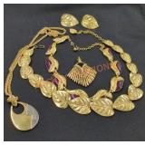 Trifari costume jewelry lot