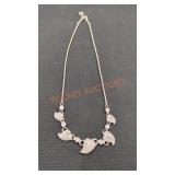Sterling stamped necklace