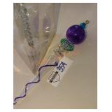 Glass ornaments