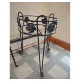 metal plant stand